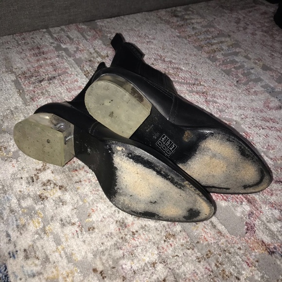 ALEXANDER WANG Anouck Chlesea Lucite 36.5 - Picture 5 of 6